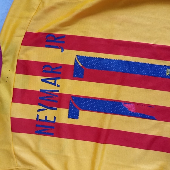 Qatar Airways Nemar JR FCB Soccer Jersey - Picture 6 of 6